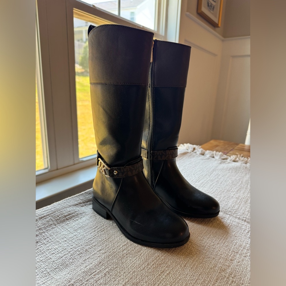 Riding Boots- MICHAEL KORS, Kids size 11Y